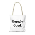 Fiercely Good Tote Bag — Tribute to Renee Good with Poem by Amanda Gornan