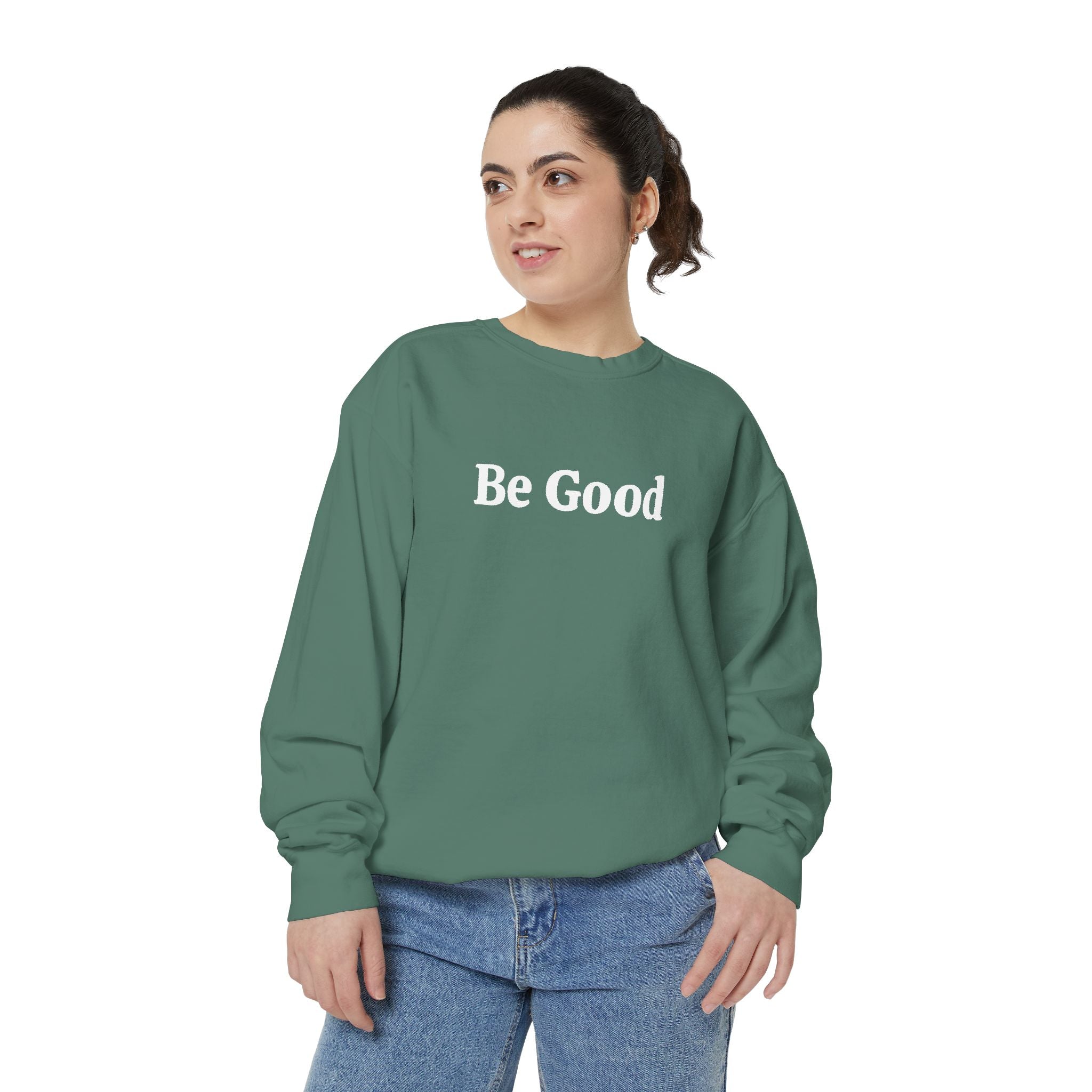 Be Good embroidered sweatshirt