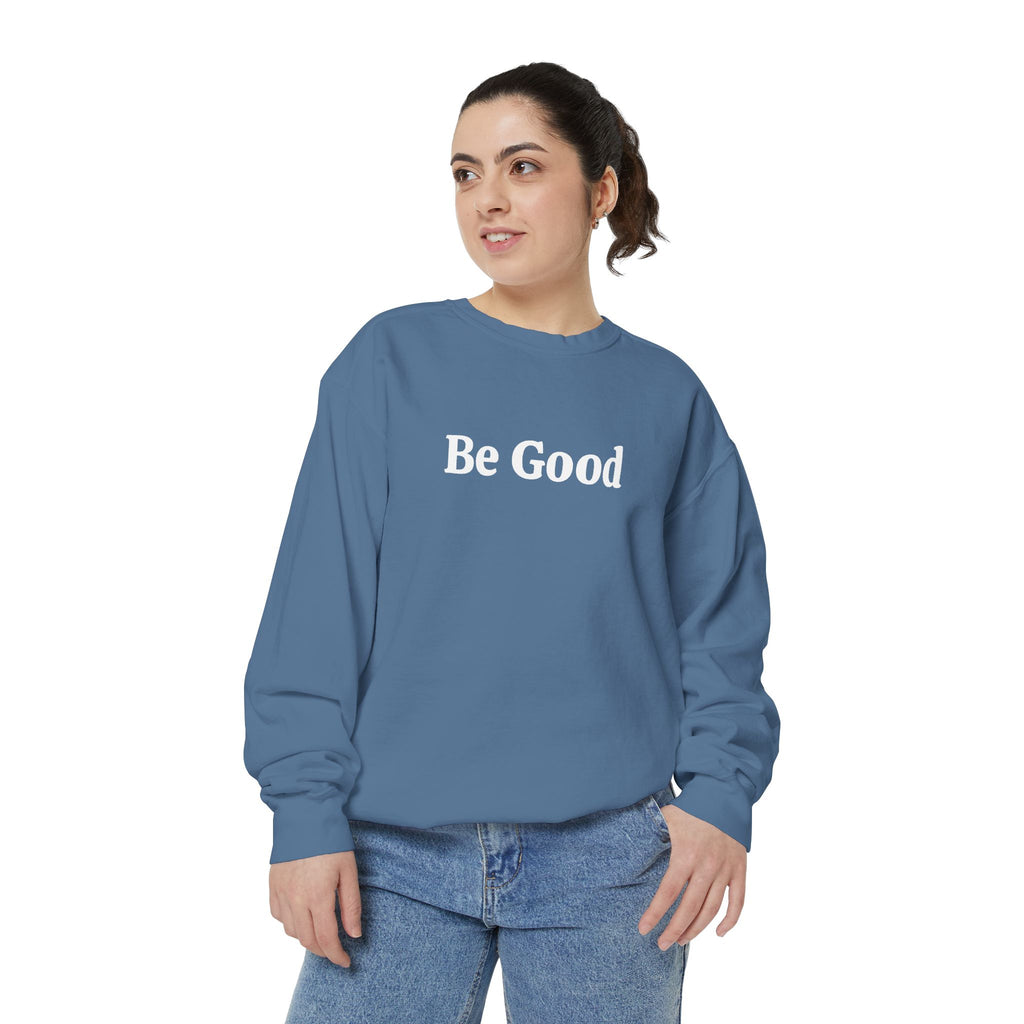 Be Good embroidered sweatshirt