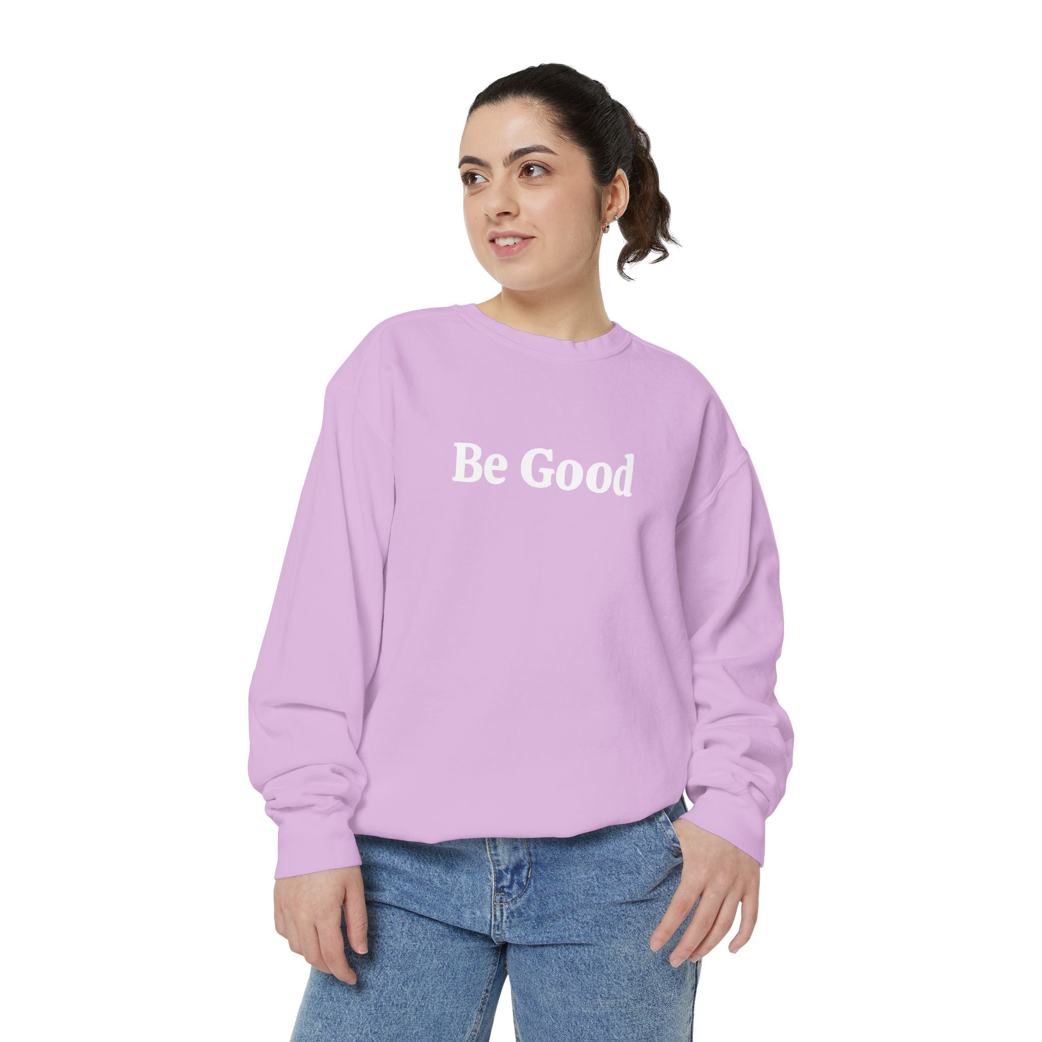 Be Good embroidered sweatshirt