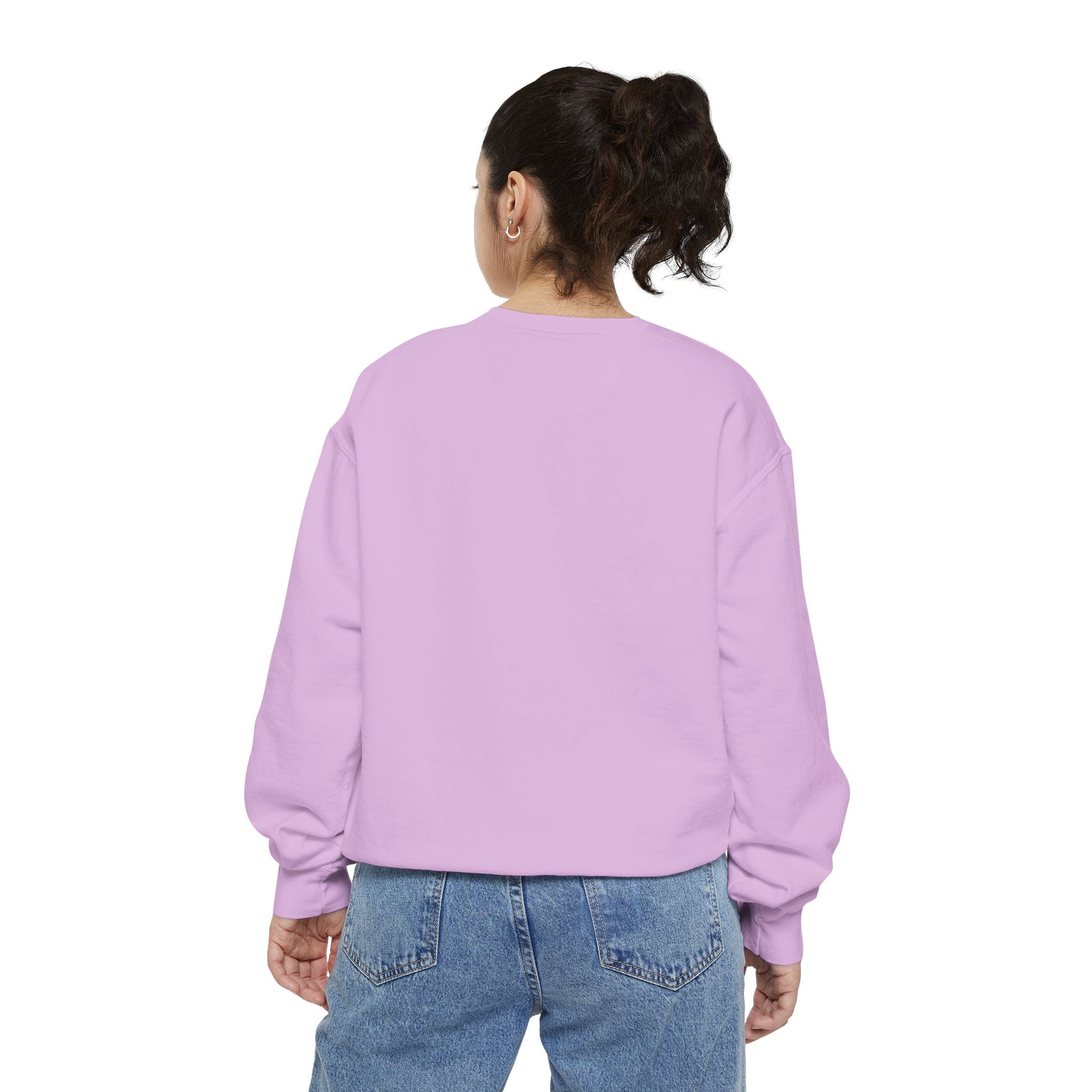 too much - embroidered sweatshirt