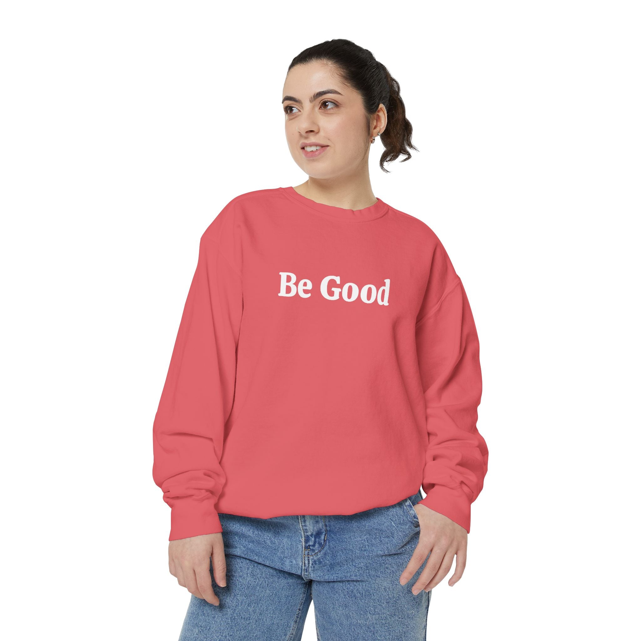 Be Good embroidered sweatshirt
